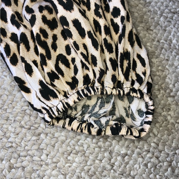 Maje Ricata Ruffled Leopard-Print Dress - Picture 9 of 15